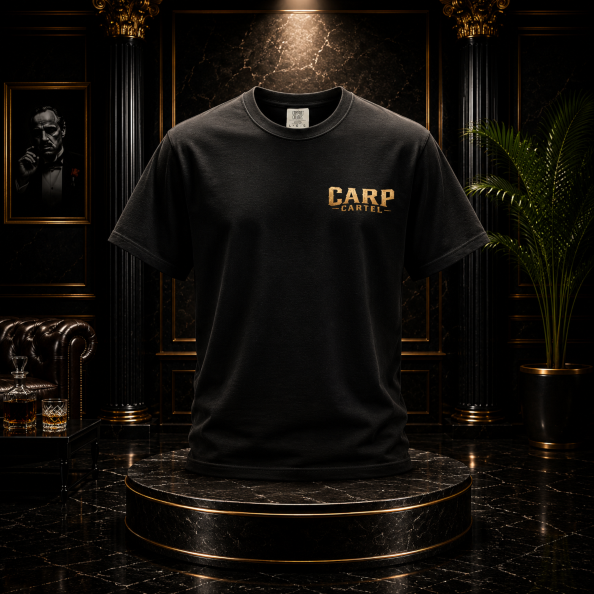 Carp Cartel Graphic Tee — "Carp Cartel" Fishing T-Shirt