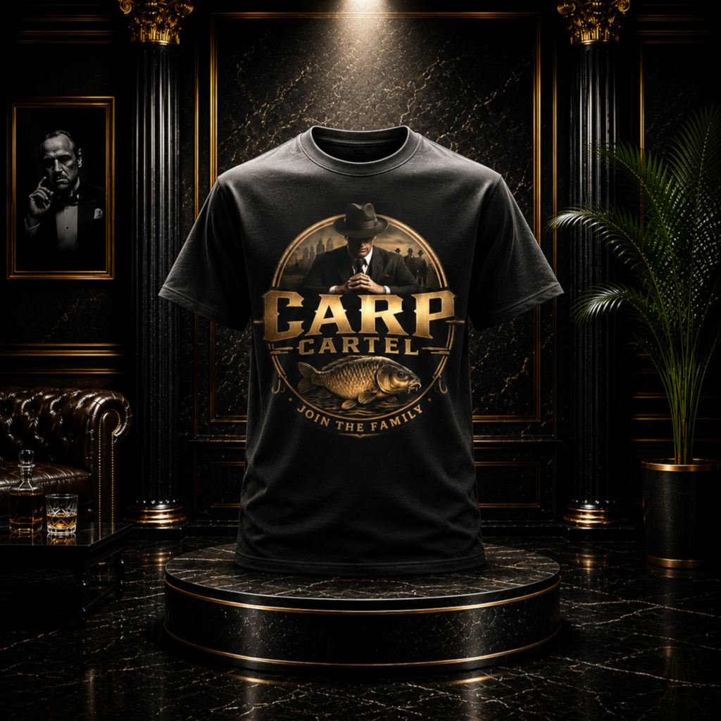 Carp Cartel Graphic Tee — "Carp Cartel" Fishing T-Shirt